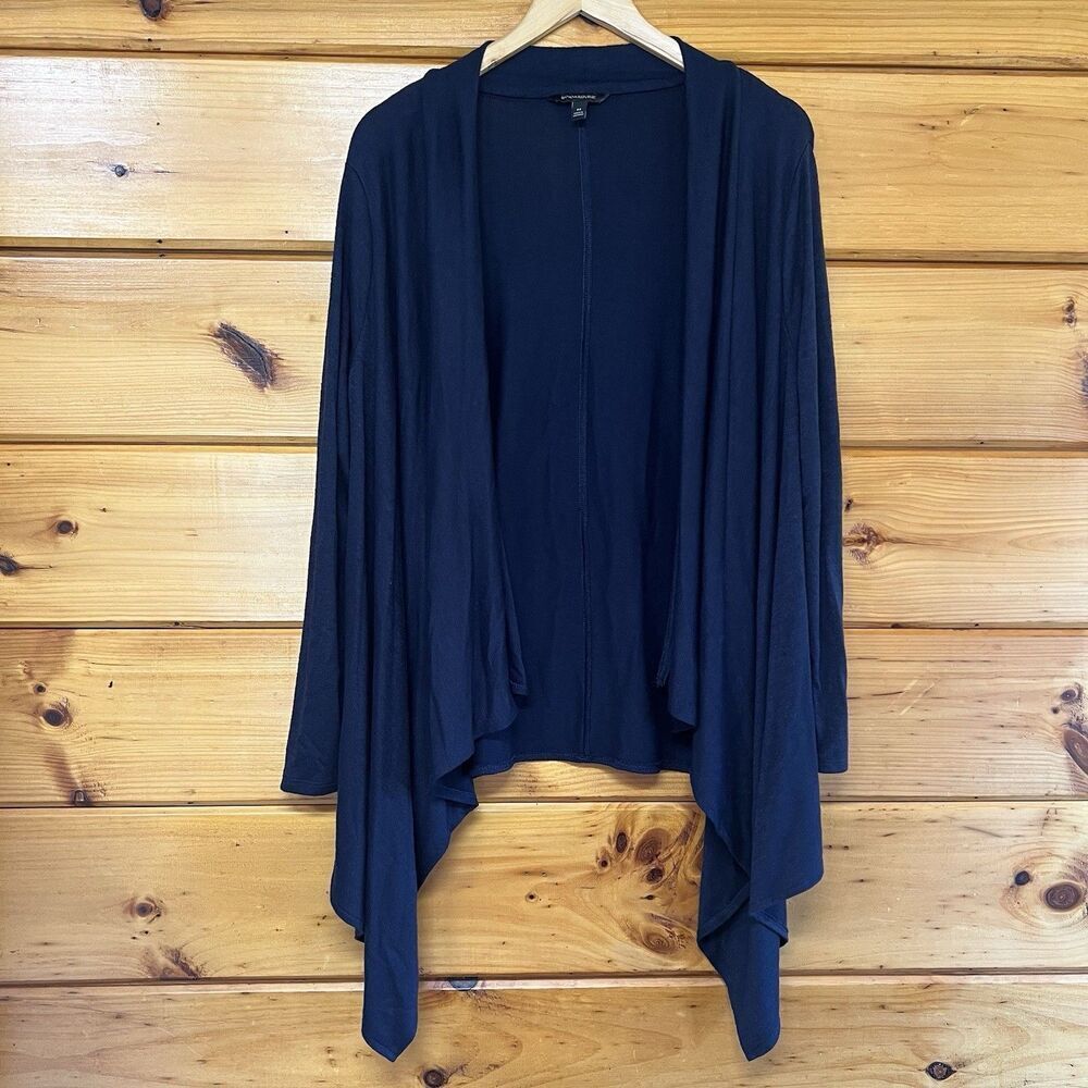 Banana Republic Navy Cardigan Soft Long Sleeve Sweater Wrap,, size Medium